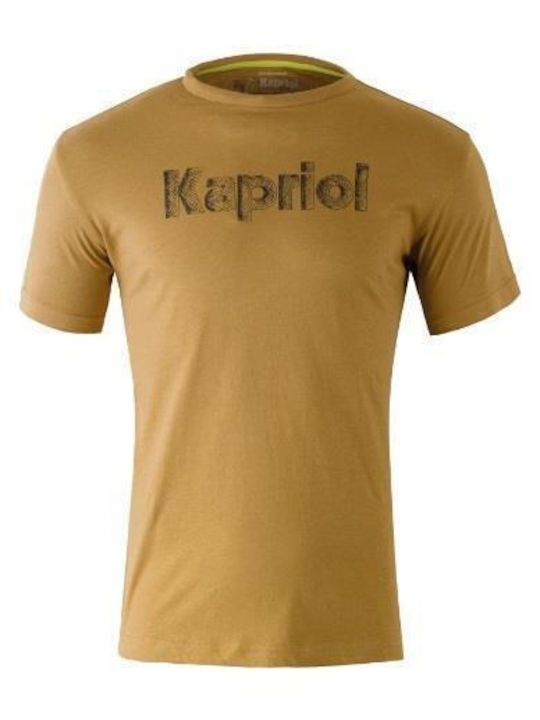 Kapriol T-Shirt Εργασίας Καφέ