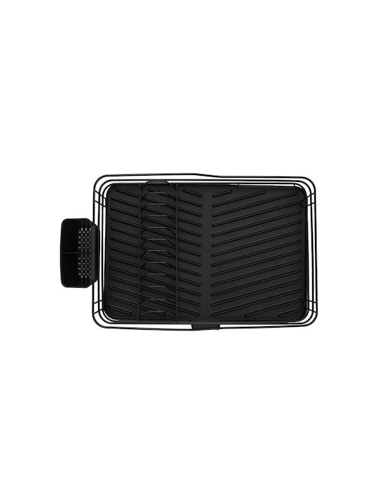 Homely Metallic Black Sink Strainer 30.7x43.3x10.5cm