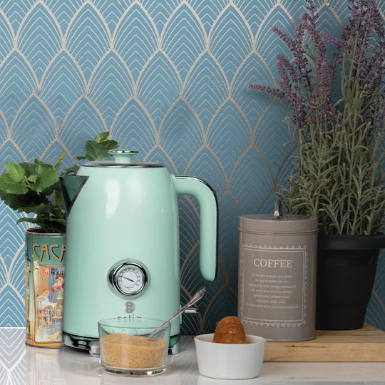 Estia Retro Epoque Kettle 1.7lt 2200W Green