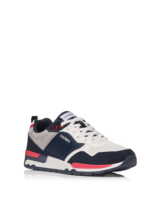 Cockers Herren Sneakers Navy Blau