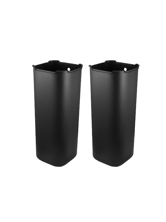 Estia Soft Close Waste Bin Waste made of Stainless Steel Silver 60lt 1pcs