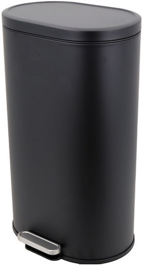 Estia Soft Close Κάδος Απορριμμάτων Πλαστικός Μαύρος 30lt Estia Soft Close Κάδος Απορριμμάτων Πλαστικός Μαύρος 30lt