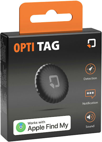 Lampa Opti Tag Apple Find My Μαύρο