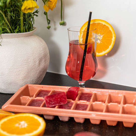 Estia Ice Tray Rectangular Plastic 16 Slots Gray 01-15091