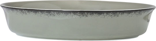 Estia Pearl Σαλατιέρα από Πορσελάνη Γκρι 23x23cm