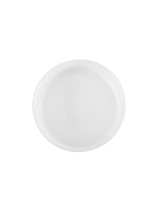 Estia Pearl Porcelain Salad Bowl White 23x23cm