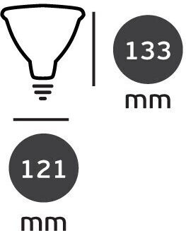 VK Lighting Bec LED 15W Verde