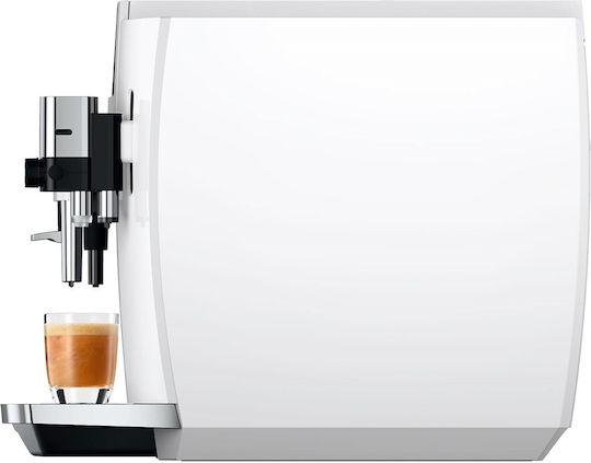 Jura E8 Piano Automatic Espresso Coffee Machine 1450W Pressure 15bar with Grinder Piano White 15585
