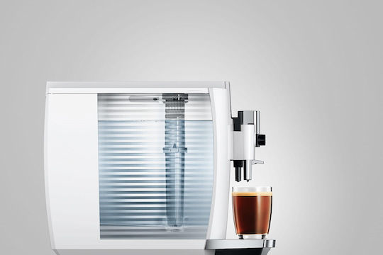 Jura E8 Piano Automatic Espresso Coffee Machine 1450W Pressure 15bar with Grinder Piano White 15585