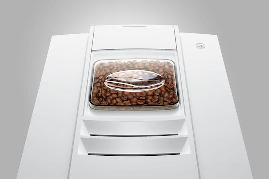 Jura E8 Piano Automatic Espresso Coffee Machine 1450W Pressure 15bar with Grinder Piano White 15585