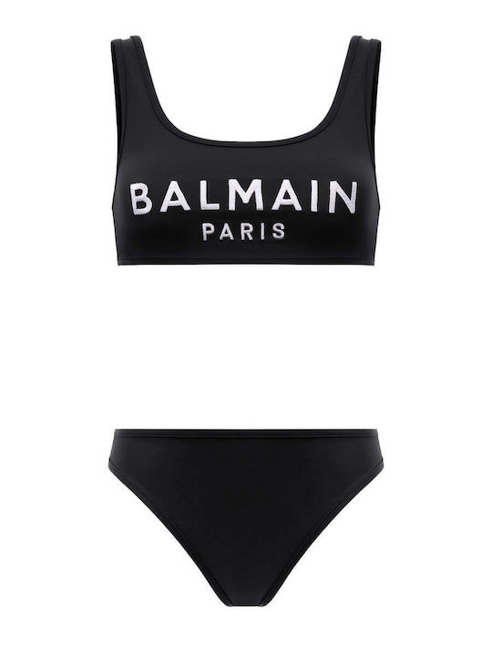 Set Bikini Sutien sport Negru