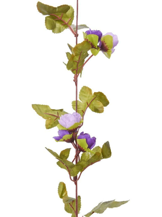 vidaXL Weihnachtsdekoration Blume Länge 215cm. 6Stück