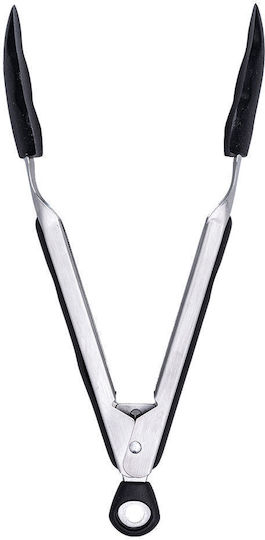 Estia Kitchen Tong Stainless Steel 22.5cm Silver/Black