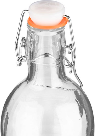 Estia Bottle Water Glass with Clip Transparent 1100ml