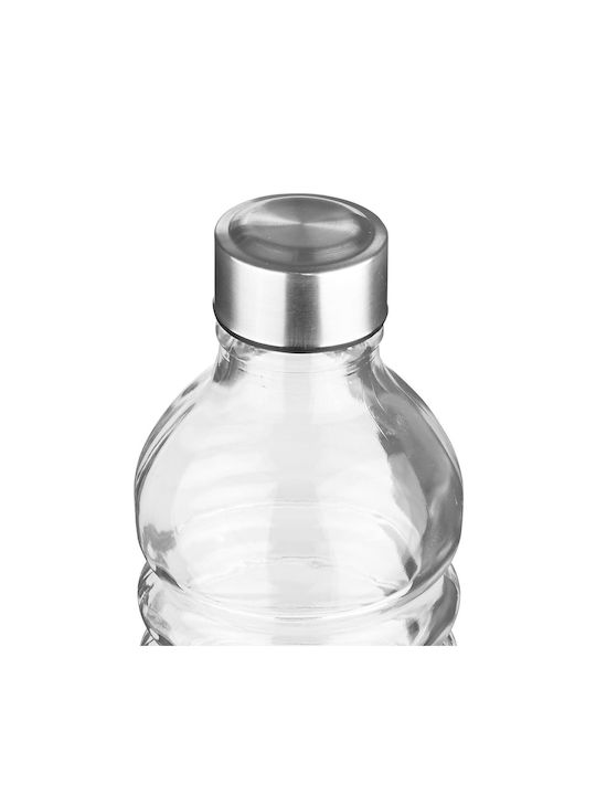 Μπουκάλι Γυάλινο 1250ml Μεταλλικό Καπάκι