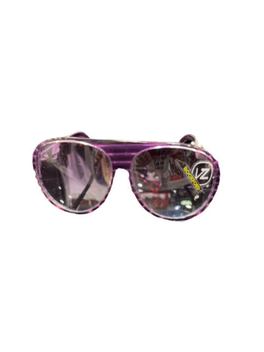 Vonzipper Rockford Sonnenbrillen mit Lila Rahmen und Schwarz Linse VSU75