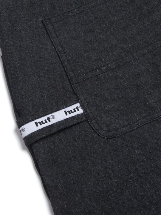Workman Pantaloni scurți bărbați Jeans Denim negru