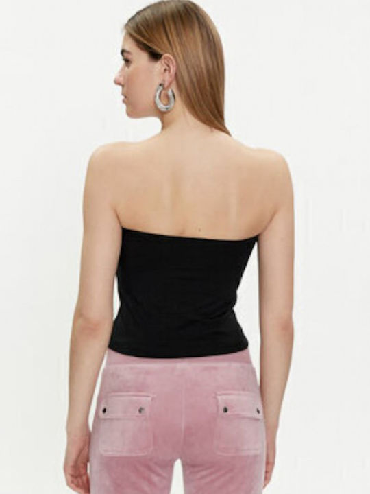 Juicy Couture Top de Damă Crop Black