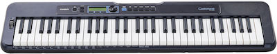 Casio Tastatur CT-S300 Deluxe Set mit 61 Dynamisch Tasten Schwarz