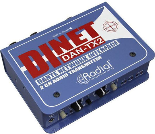 Radial DAN-TX2 Παθητικό DI Box 2 Καναλιών με Τροφοδοσία Ρεύματος