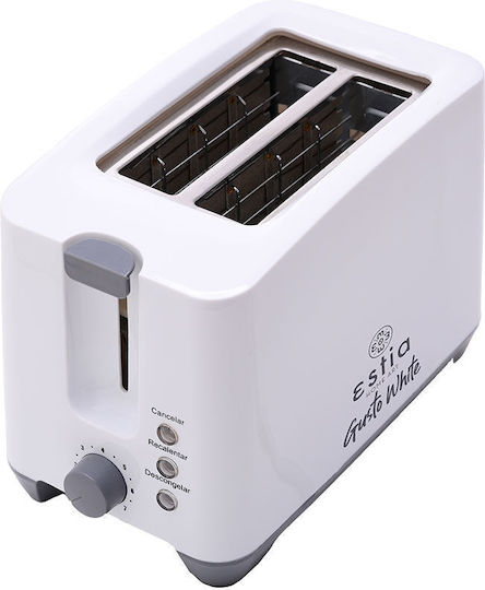 Estia Gusto 06-13820 Toaster 2 Slots 750W White