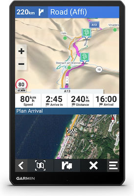 Garmin Συσκευή Πλοήγησης GPS με Οθόνη 10.1" & Card Slot
