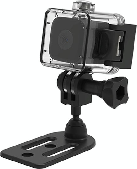 SQ28 Action Camera Full HD (1080p) Λήψης 360° Υποβρύχια (με Θήκη) Μαύρη