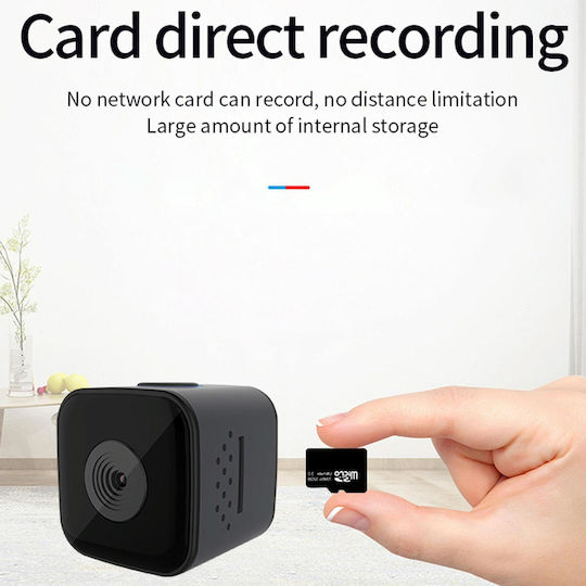 SQ28 Action Camera Full HD (1080p) Λήψης 360° Υποβρύχια (με Θήκη) Μαύρη
