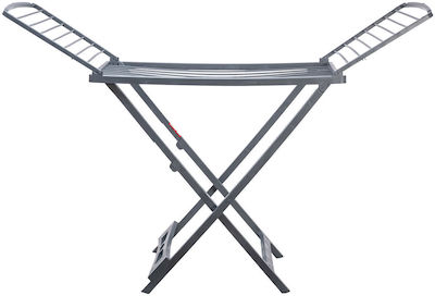 Estia Plastic Folding Floor Clothes Drying Rack with Hanging Length 20m