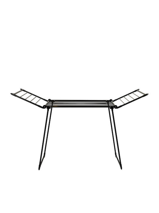 Estia Metallic Folding Floor Clothes Drying Rack with Hanging Length 15m
