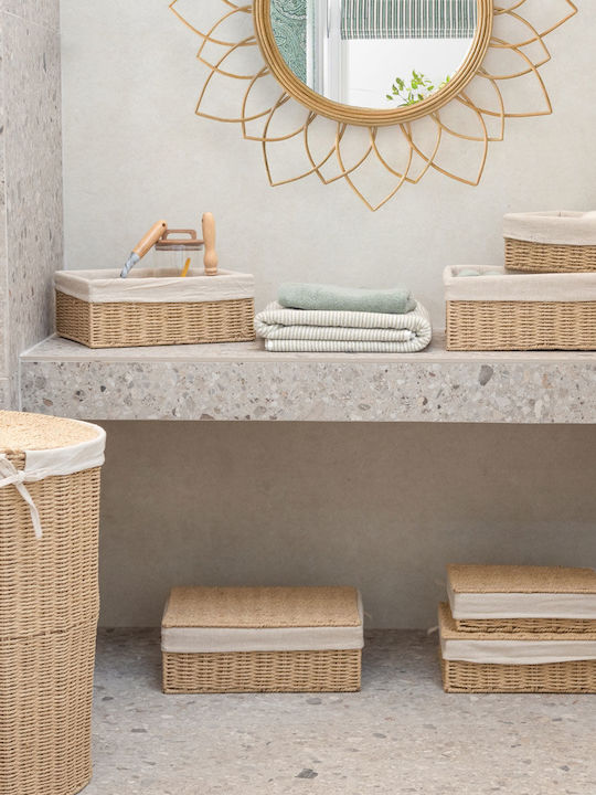 Estia Botanica Wooden Storage Box Beige 28x20x10cm 1pcs