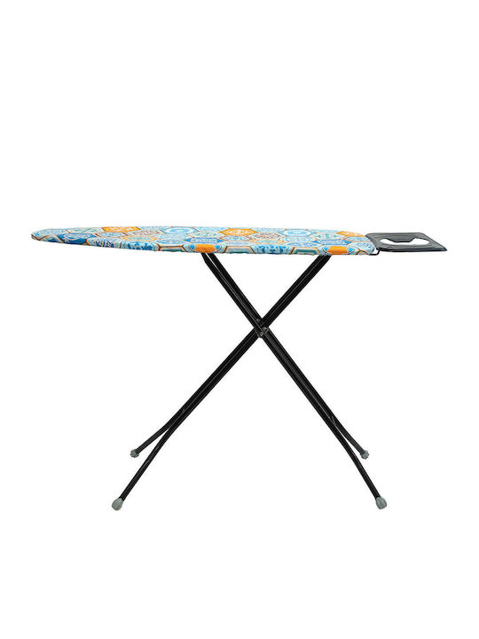 Estia Grande Ironing Board for Steam Iron Foldable Blue 120x38x90cm