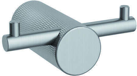 Orabella Double Wall-Mounted Bathroom Hook ​7.1x5.5cm Silver