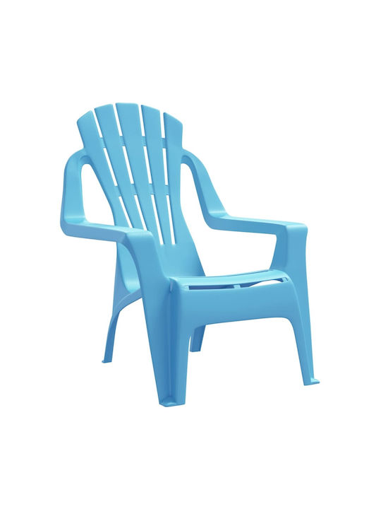 Outdoor-Stuhl Polypropylen Blue 2Stück 37x34x44εκ.