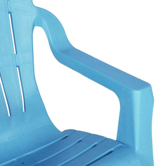 Outdoor-Stuhl Polypropylen Blue 2Stück 37x34x44εκ.