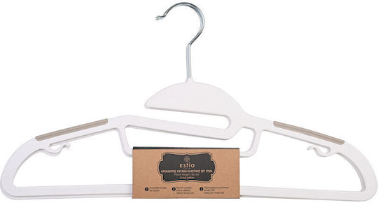 Estia Clothes Hanger White 04-19105 1pcs