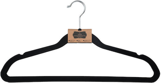 Estia Clothes Hanger Black 04-19112 2pcs