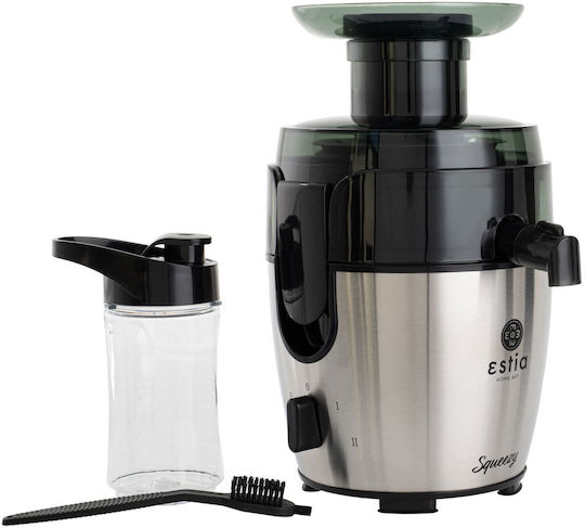 Estia Squeezy Αποχυμωτής 600W Inox Ασημί