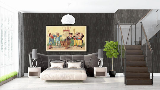One Standing pe Pânză 100x150 cm One Standing pe Pânză 100x150 cm