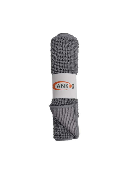Ankor Non-Slip Bath Mat 798568 Gray 50x80cm