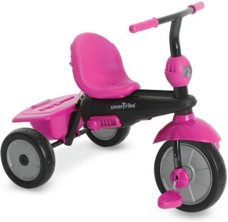 Smart Trike Vanilla Plus Μετατρεπόμενο με Χειρολαβή Γονέα 4 σε 1 για 15 Μηνών Ροζ