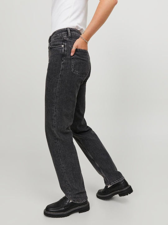 Γυναικείο Jean Παντελόνι σε Ίσια Γραμμή Black