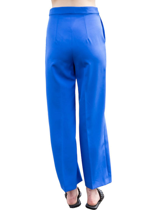 Dama Tesatura Pantaloni Blue