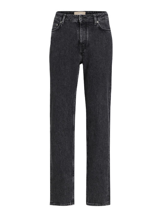 Γυναικείο Jean Παντελόνι σε Ίσια Γραμμή Black