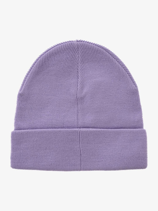 Monochrome Beanie Männerschlaufeinfach in Fliederton