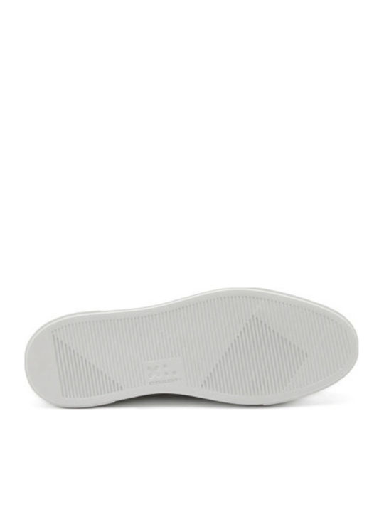 Leather Women's Moccasins in Beige Color