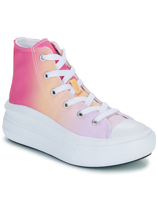 Converse Chuck Taylor All Star Παιδικά Sneakers High Πολύχρωμα
