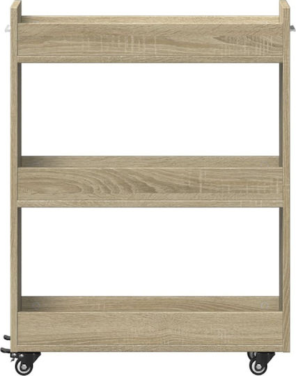 vidaXL vidaXL Lebensmittelregal Braun
