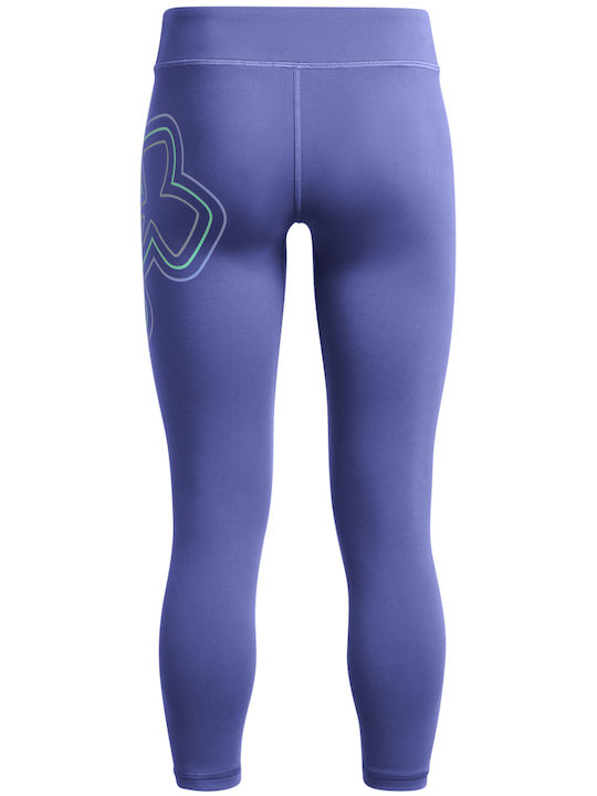 Kinder Leggings Sport Zerschnitten Lila Branded