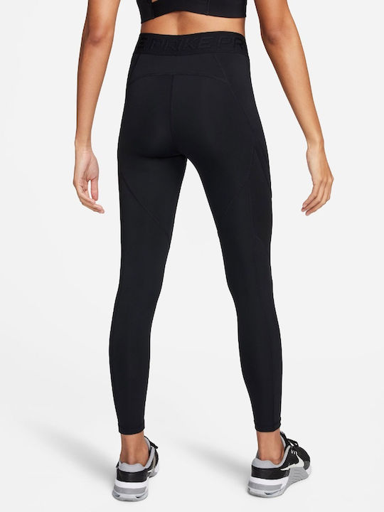 Nike Dri-Fit Formare Colanti de femei Cropped Colanti Black